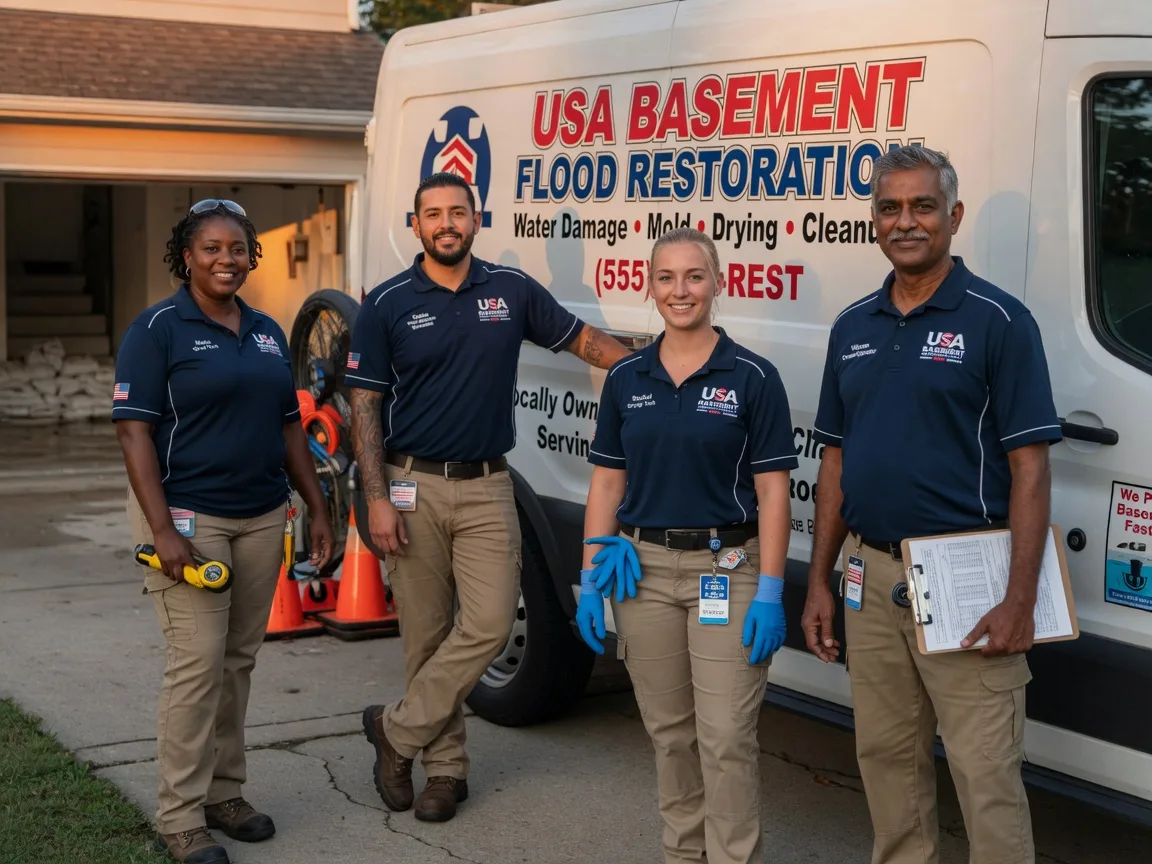 Basement Flood Cleanup company in Menoken, ND